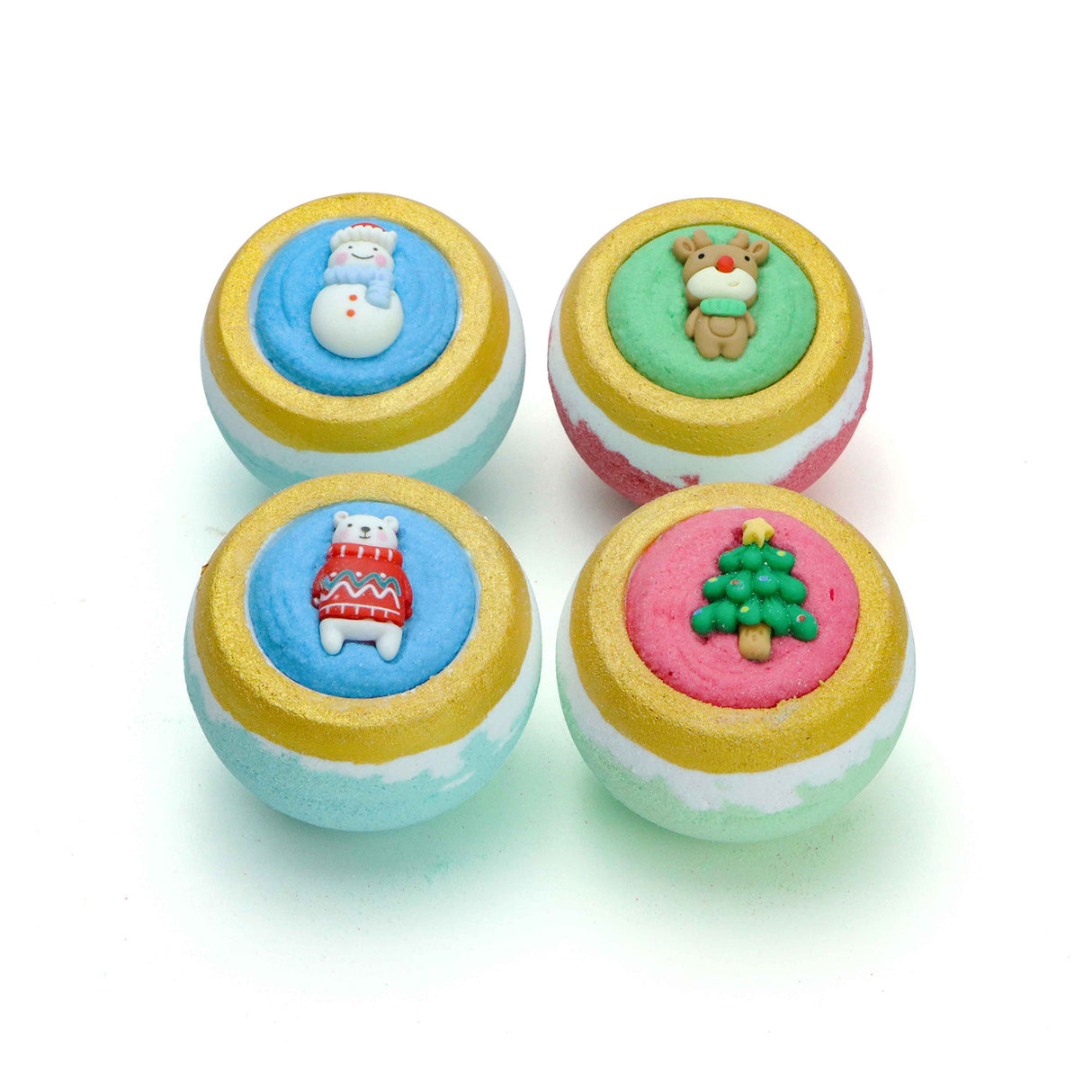 Happy Holidays Aromatherapy Bath Bombs by Pursonic