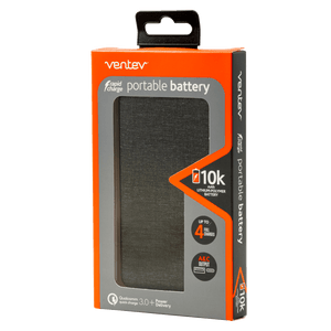 Ventev Portable Battery PD 10,000 mAh by Ventev