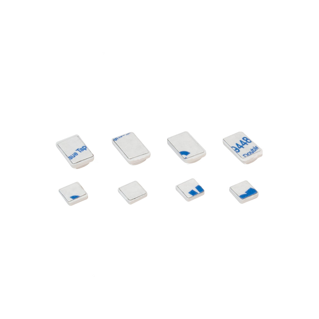 Wii Rubber Feet Replacement White (8 Pieces)