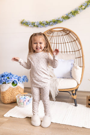 Tiny Tulips 2pc Bamboo Pajamas