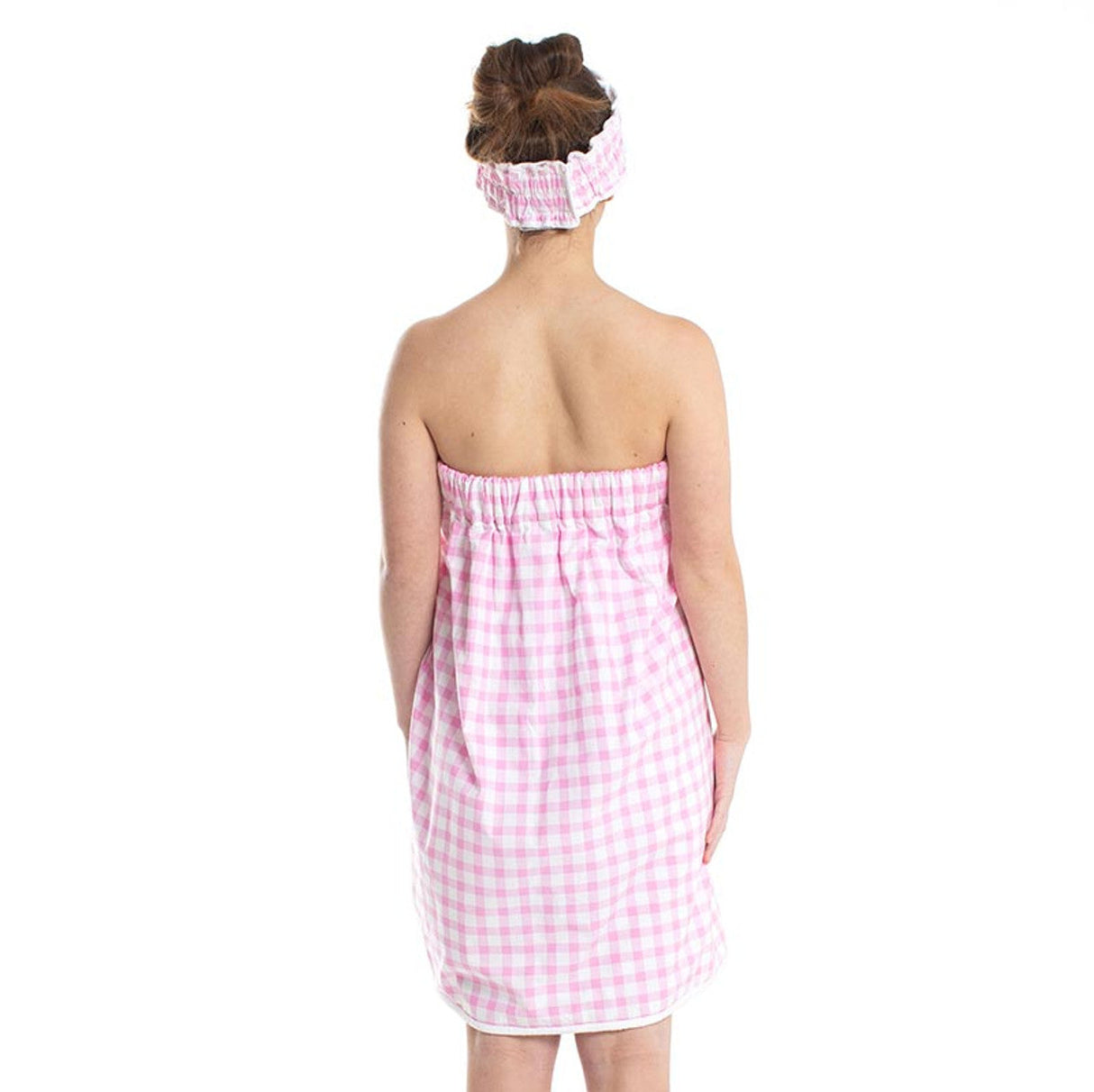 Pretty Seersucker Spa Headbands | Cozy Hair Bands For Makeup and Skincare