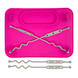 Busy Baby Mat with Toy Straps PINK