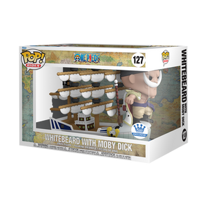 PREORDER (Estimated Arrival FEBRUARY 2025) POP! Animation: One Piece - Deluxe Whitebeard with Moby Dick Funko Shop Exclusive