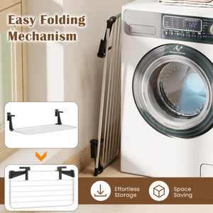 Portable Clothes Drying Rack Extendable Radiator Clothes Airer with Robust Aluminum Frame