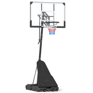 Portable Outdoor Basketball Hoop 8-10 FT Height Adjustable Basketball Goal System