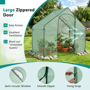 Portable Outdoor Warm House with PE Cover and Roll-up Zippered Door