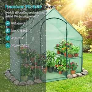 Portable Outdoor Warm House with PE Cover and Roll-up Zippered Door