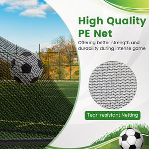 Portable POP Up Toddler Soccer Net with Metal Frame-S