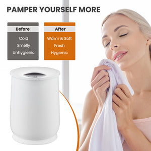 20L Bathroom Towel Warmer with Auto Shut-White