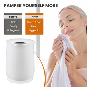 20L Bathroom Towel Warmer with Auto Shut-White