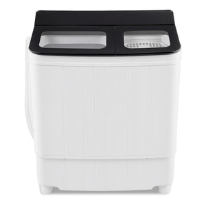 Portable Washing Machine 18 lbs Mini Laundry Machine with 11 LBS Washer-Black