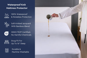 Waterproof Knit Mattress Protector