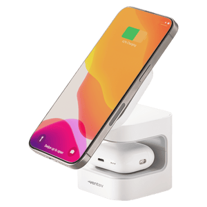 Ventev 15W Qi2 Wireless Charging Cube 2-in-1 by Ventev