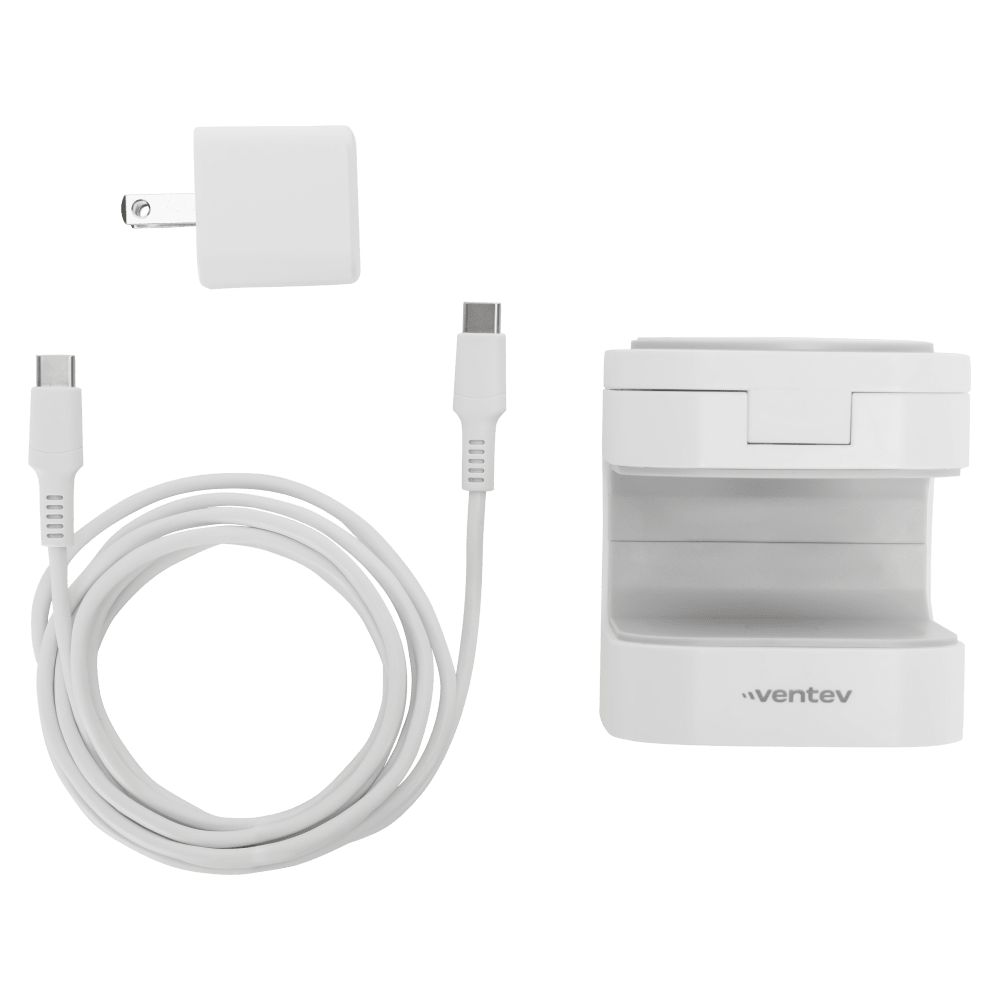 Ventev 15W Qi2 Wireless Charging Cube 2-in-1 by Ventev