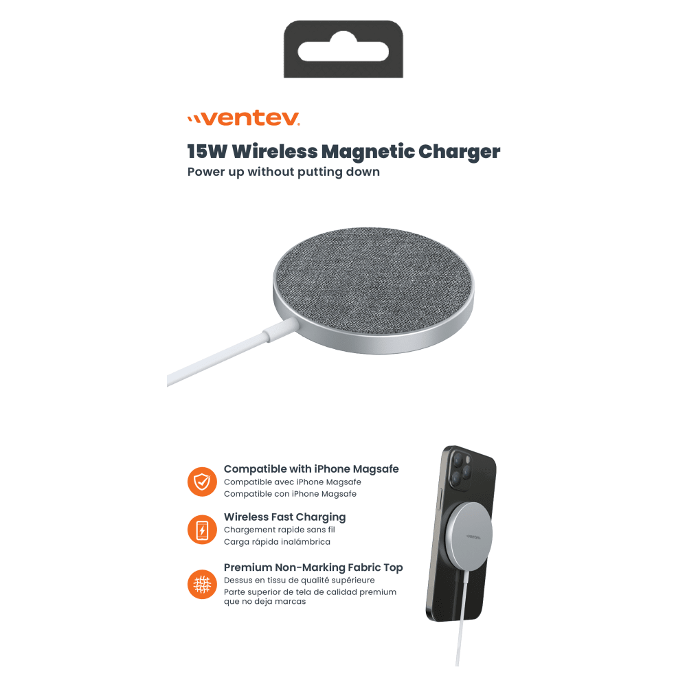 Ventev 15W Qi2 Magnetic Charger by Ventev