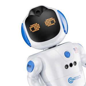 Contixo Remote Control Robot for Kids, Singing Dancing Programmable With Infrared Gesture, RC Robot Toy Age 6 -12