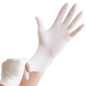 General Purpose Clear Vinyl Disposable Gloves Medium 50 pairs /100 pcs /Box