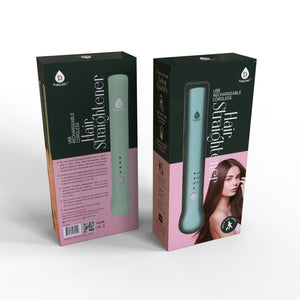 USB Rechargeable Cordless Hair Straightener by Pursonic