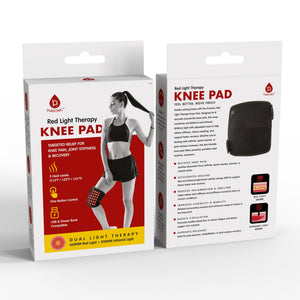 Pursonic Red Light Therapy Knee Pad – Targeted Relief for Knee Pain, Stiffness & Recovery