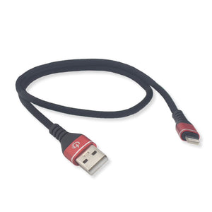 12" Fast Charging and Data Phone Cable Male USB to Male Lightning by GloDea