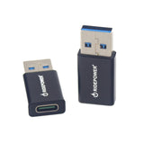 Male USB to Female USBC high performance phone cable and Port Adapter by GloDea