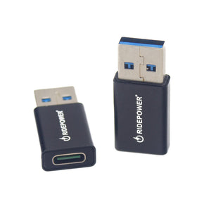 Male USB to Female USBC high performance phone cable and Port Adapter by GloDea