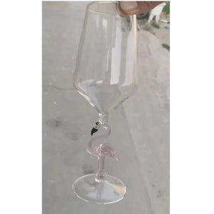 Shark Inside Red Wine Glass