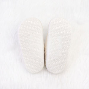 Rainbow Plush Cozy Women's Slippers [Size 8 Remaining]
