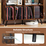 Nightstand Mid Century End Tables with Door-1 Pieces