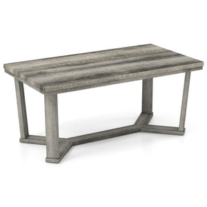 Outdoor Side Table with 1.89" Umbrella Hole Patio Umbrella Table Base Stand-Black