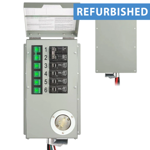 Refurbished - Nature's Generator 120V/240V 30A 6-Circuit Manual Transfer Switch