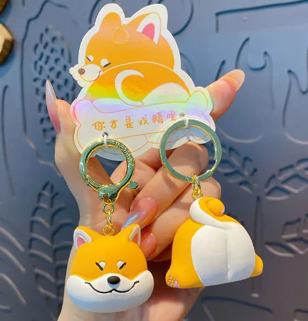 Couple A Pair Of Buckles Creative Keychain