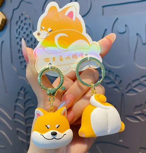 Couple A Pair Of Buckles Creative Keychain