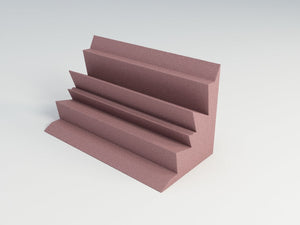 Acoustic Foam Bass Traps - 12x12x24 Inch - 13 Color Options