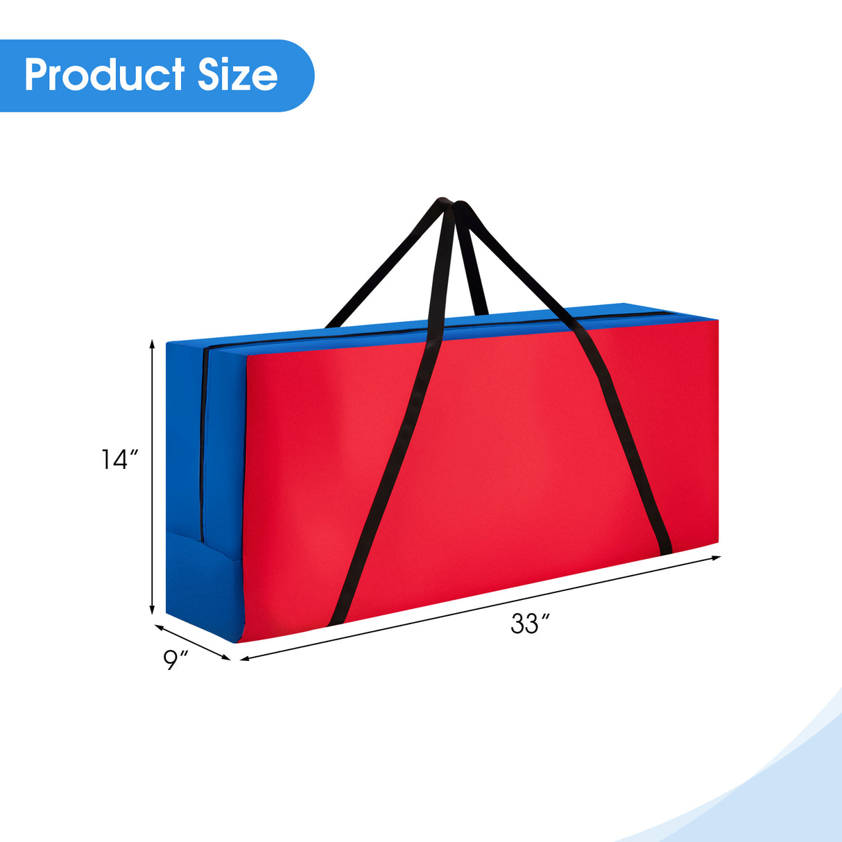 Giant 4-in-A-Row Storage Carrying Bag for Jumbo 4-to-Score Game Set Only Bag