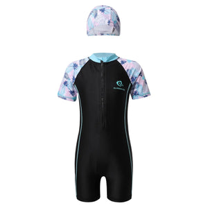 Girl's Athletic Swimwear for Water Activities