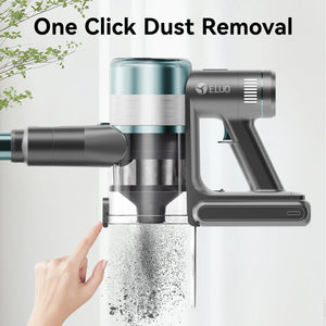 400W/≥28Kpa Cordless Vacuum Cleaner,Stick Vacuum with Touch Screen, Max 60 Mins Runtime,Wireless Vacuum Cleaners for Home,Anti-