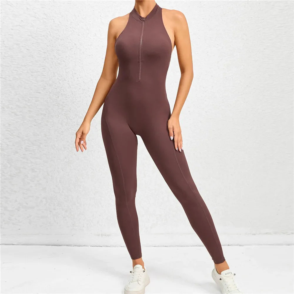 Women's Tracksuit  Yoga Set  One Piece Jumpsuit