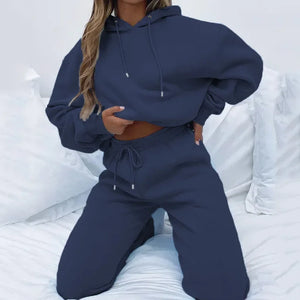 Cozy and Stylish  2 Piece Tracksuit Set