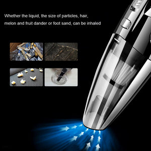Wireless Handheld Vacuum Cleaner USB Charging Car Vacuum Cleaner Portable Wet&Dry Handheld strong Suction Cordless 12000pa