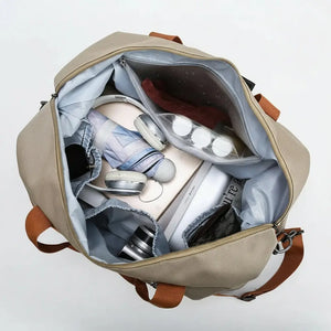 Gym Bag with Shoe Compartment