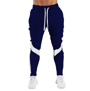 Men's Micro Elastic Joggers with Spliced Cuffs