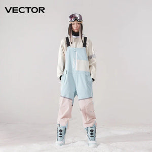 Ski Bib Overalls: Waterproof Snowboard Jumpsuit for Men & Women