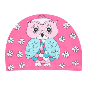 Cartoon Animal Swim Caps for Kids