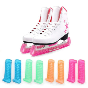 Ice Skate Blade Covers  Soft Plastic Protectors for Women Men Youth and Kids