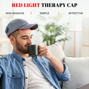 2026 Red Light Therapy Hair Growth Cap 660nm 850nm Near Infrared LED Hair Follicle Activator Anti Hair Loss Scalp Care Hat