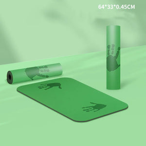 Compact Pilates Mat for Home and Gym