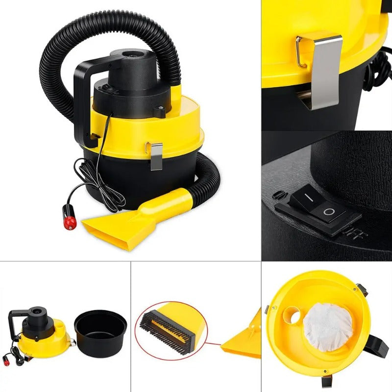 New 1pcs 12V High Power Car Vacuum Cleaner Dry and Wet Dual Use Car Vacuum Cleaner Portable Handheld Vacuum Cleaner