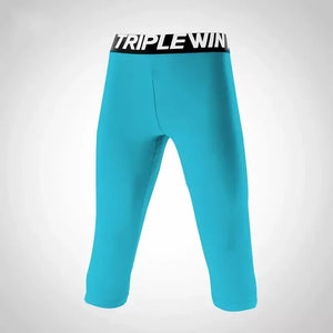 Kids Boy Girl Capri Running Tights Pants