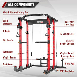 PLM03 Power Cage Adjustable Versatile and Durable